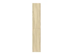 Estantería de madera de ingeniería roble Sonoma 60x24x143 cm
