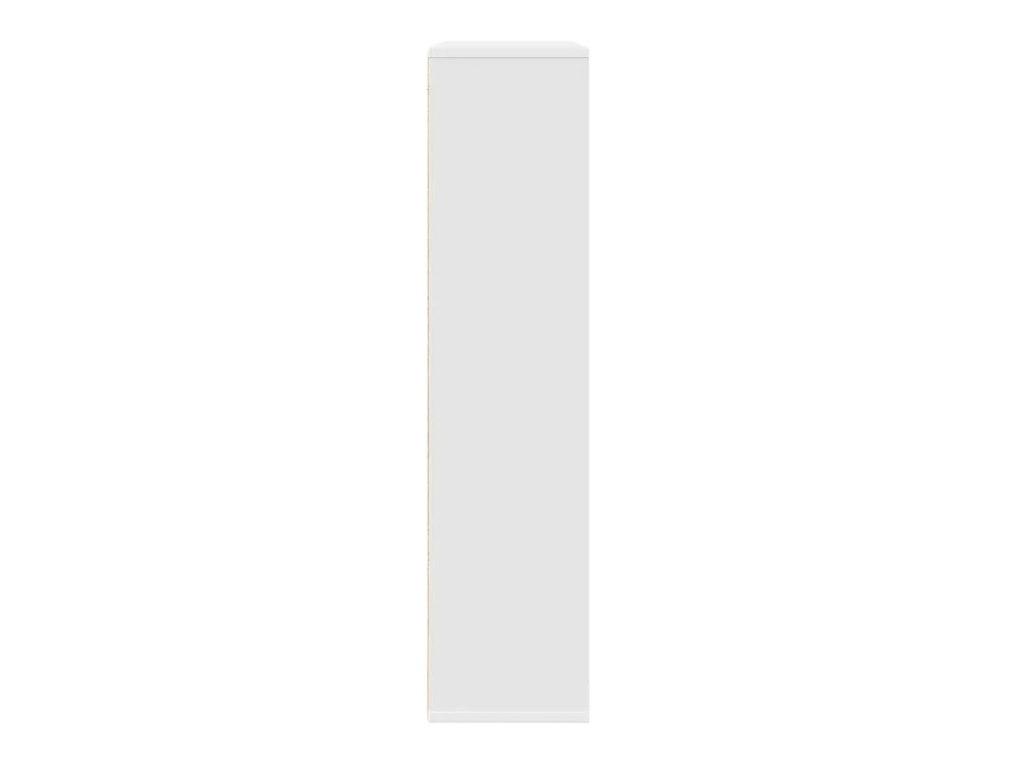 Estantería de madera de ingeniería blanca 89x24x101,5 cm