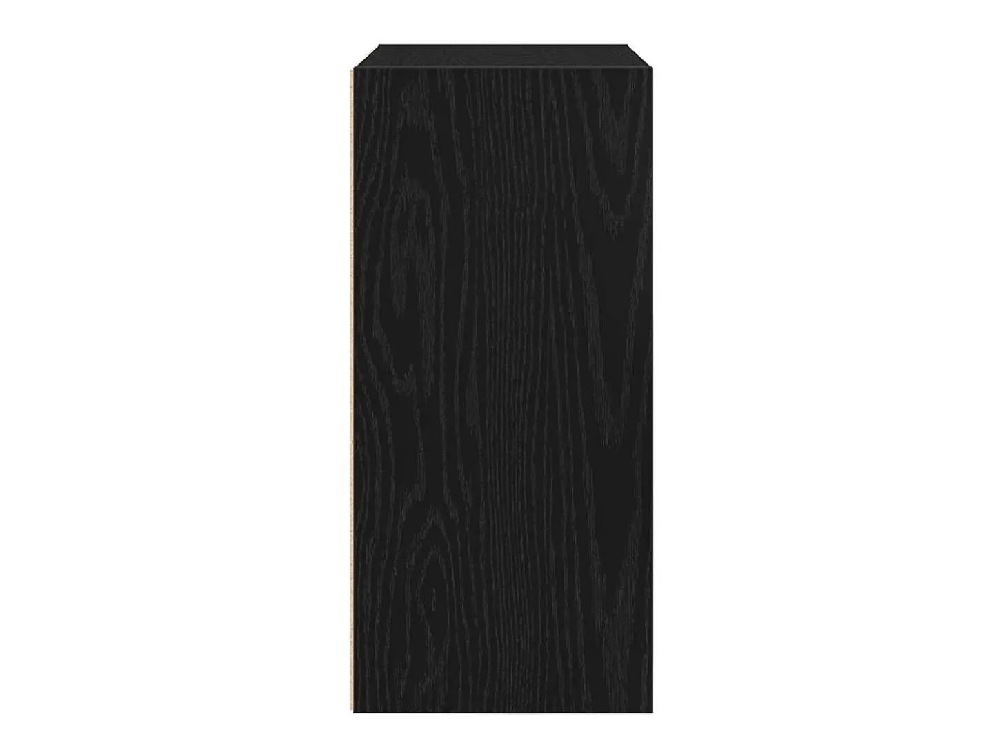 Estantería de madera de ingeniería roble negro 31x24x52 cm