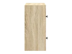 Estantería de madera de ingeniería roble sonoma 40x24x52 cm