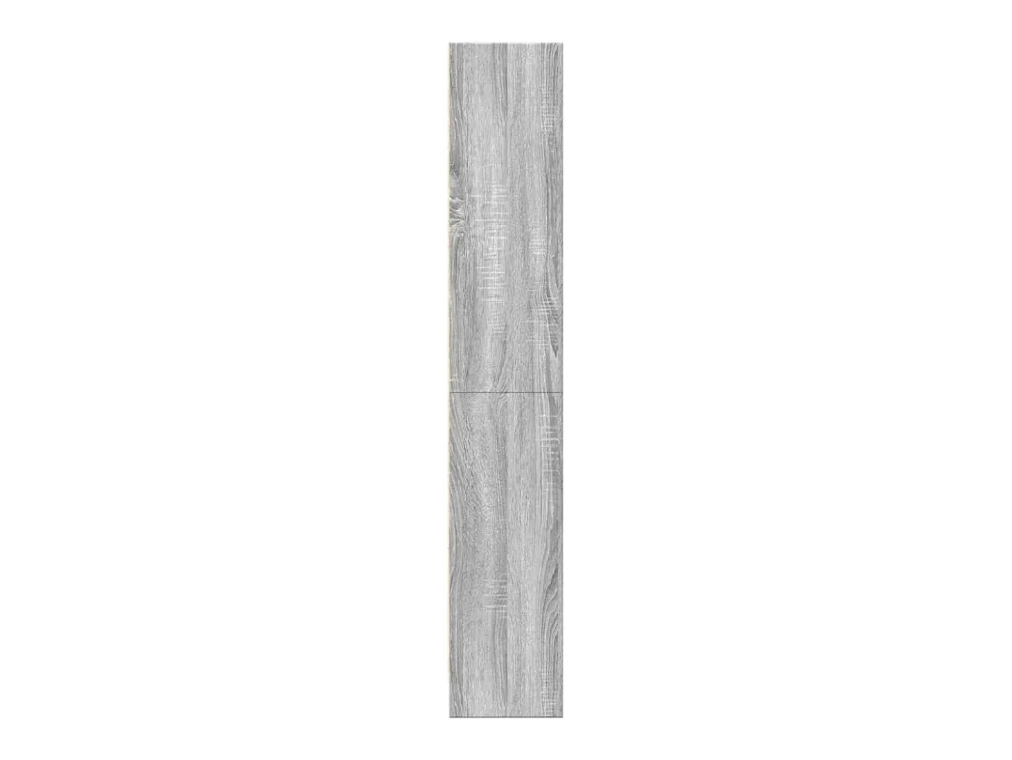 Estantería de madera de ingeniería gris Sonoma 60x24x143 cm