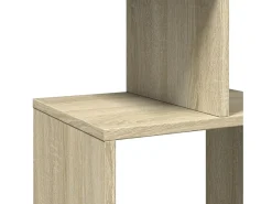 Estantería de madera de ingeniería roble Sonoma 92x29x188 cm