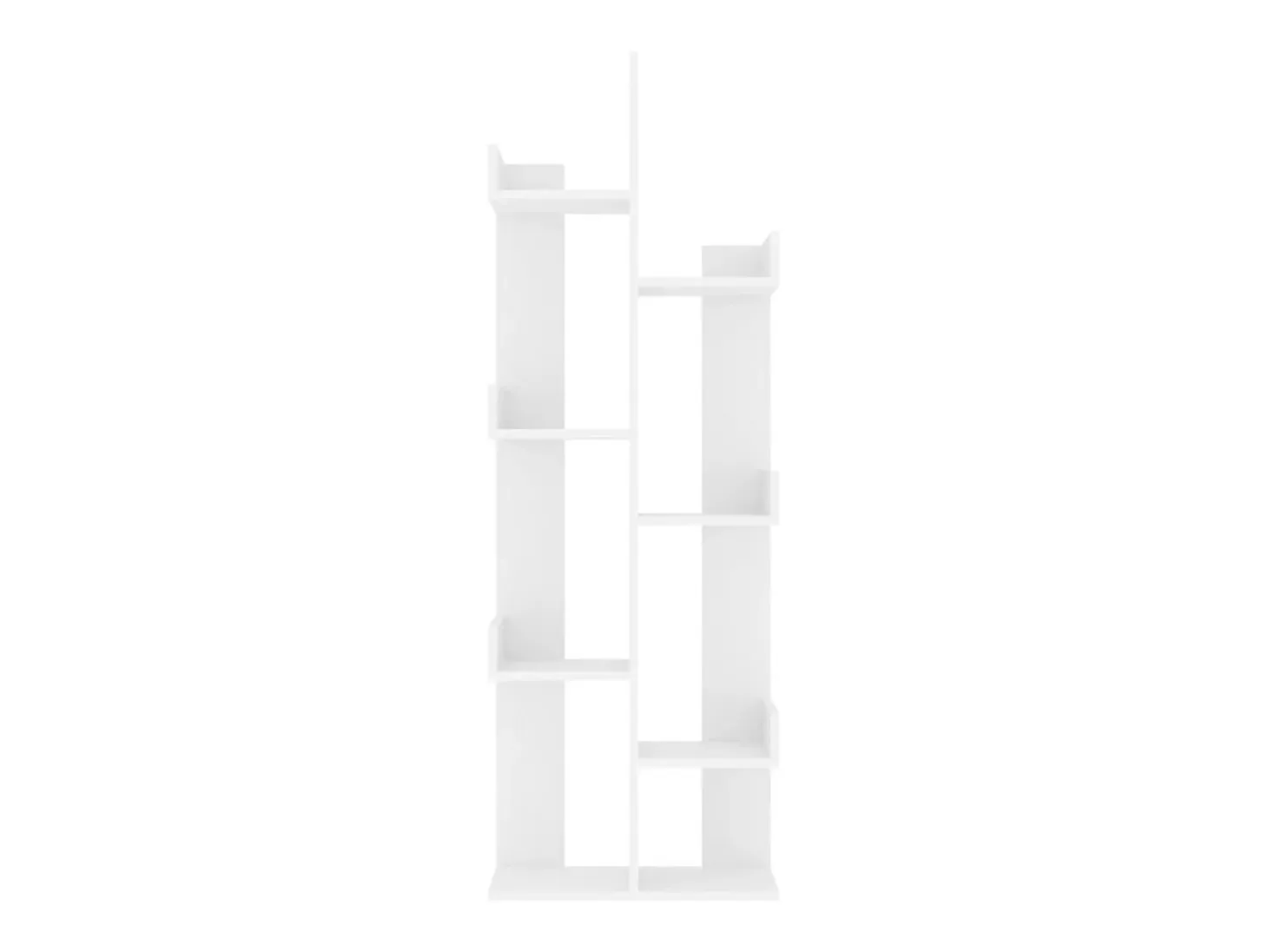 Estantería de madera de ingeniería blanco 48x25,5x140 cm