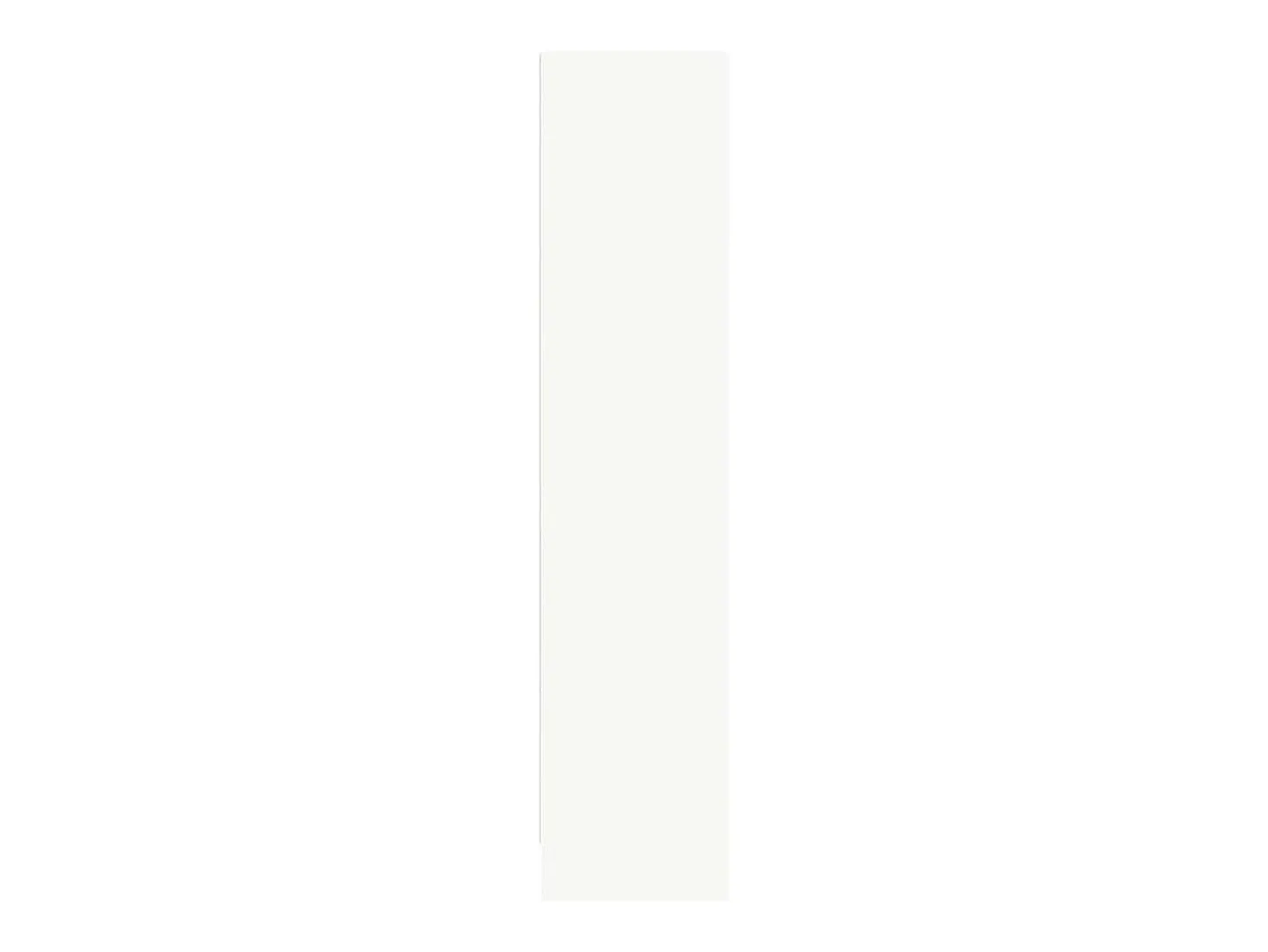 Estantería de madera de ingeniería blanca 80x24x109 cm