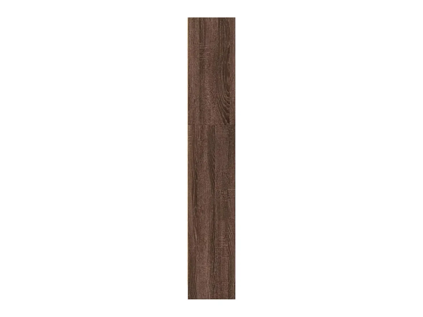 Estantería de madera de ingeniería marrón roble 40x24x143 cm