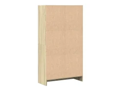 Estantería de madera de ingeniería roble Sonoma 60x24x109 cm
