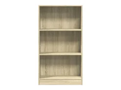 Estantería de madera de ingeniería roble Sonoma 60x24x109 cm