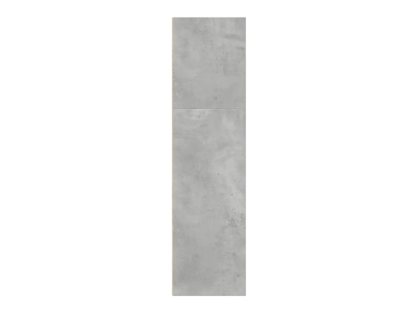 Estantería de madera de ingeniería gris hormigón 40x30x114 cm