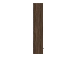 Estantería de madera de ingeniería marrón roble 40x36x189 cm