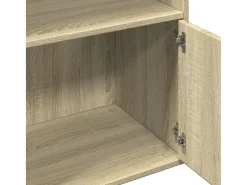 Estantería de madera de ingeniería roble Sonoma 100x36x189 cm