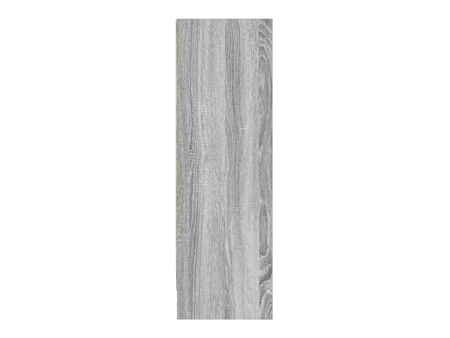 Estantería de madera de ingeniería gris Sonoma 80x24x76 cm