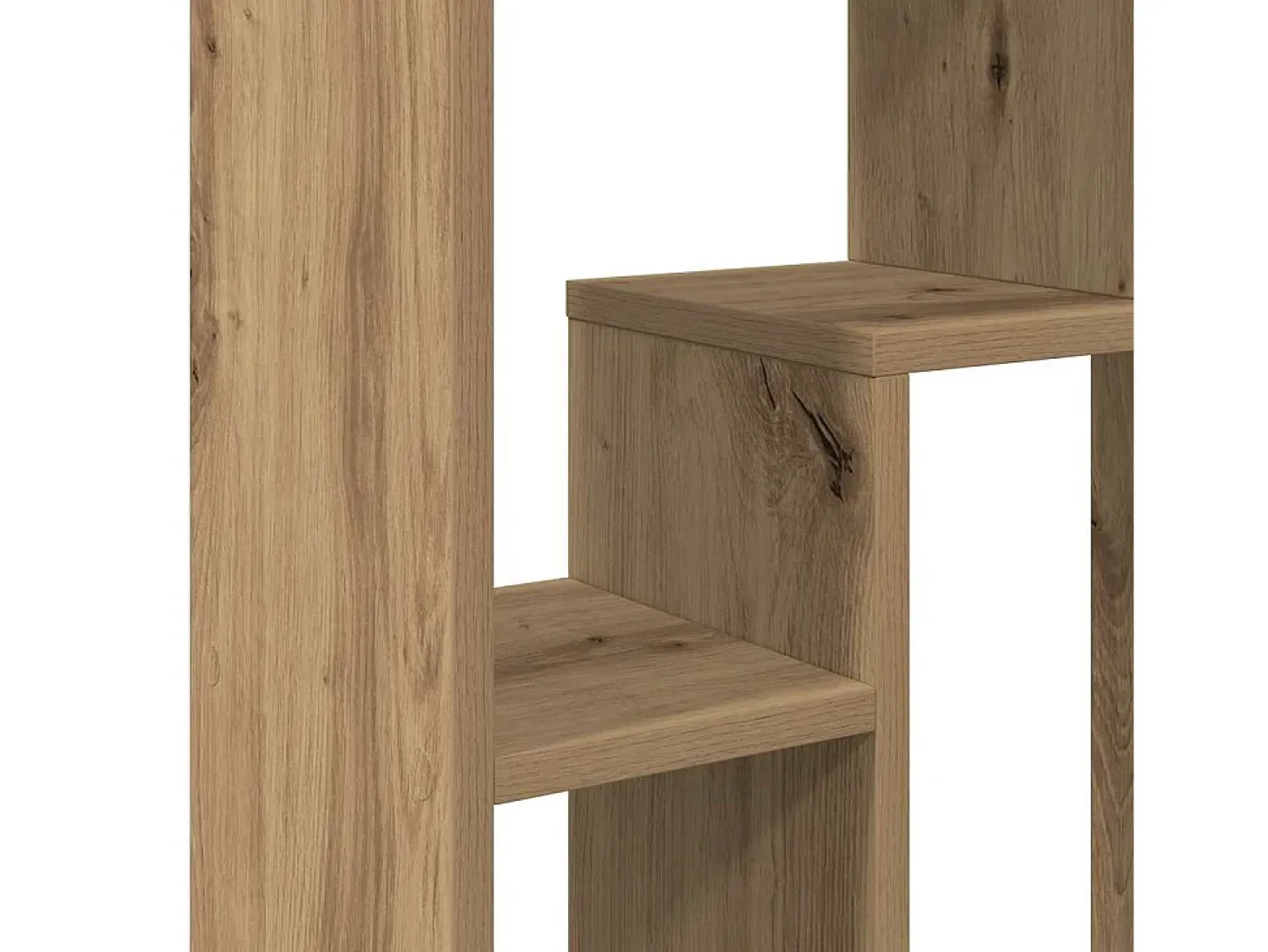 Estantería de madera de ingeniería roble artisian 63x20x90 cm