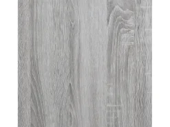 Estantería de madera de ingeniería gris Sonoma 78,5x33x153 cm