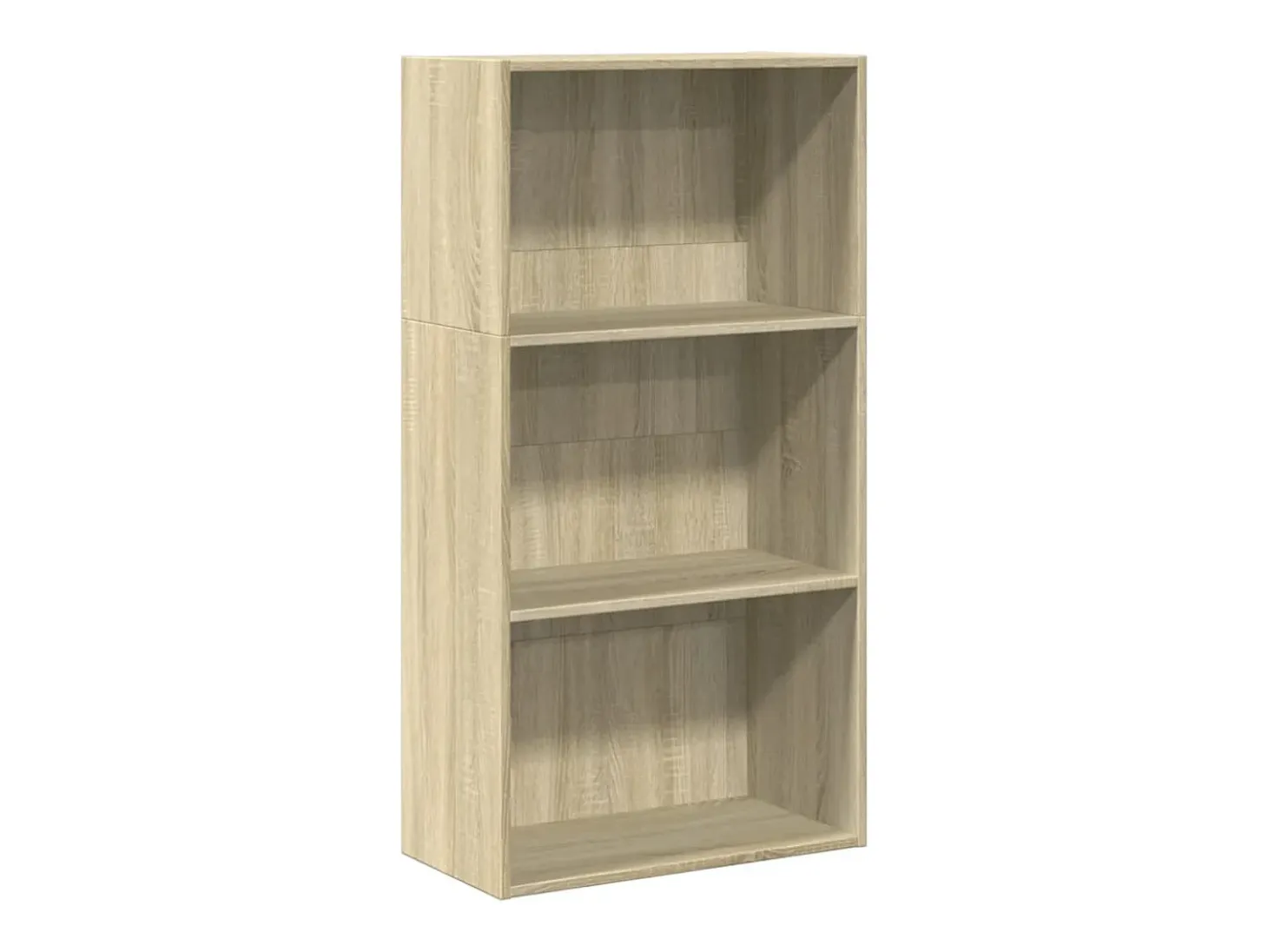 Estantería de madera de ingeniería roble Sonoma 60x30x114 cm