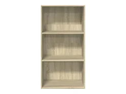 Estantería de madera de ingeniería roble Sonoma 60x30x114 cm