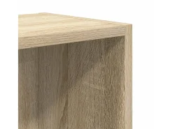 Estantería de madera de ingeniería roble sonoma 31x24x52 cm