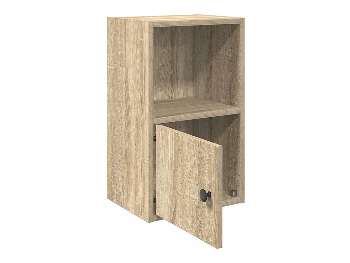 Estantería de madera de ingeniería roble sonoma 31x24x52 cm