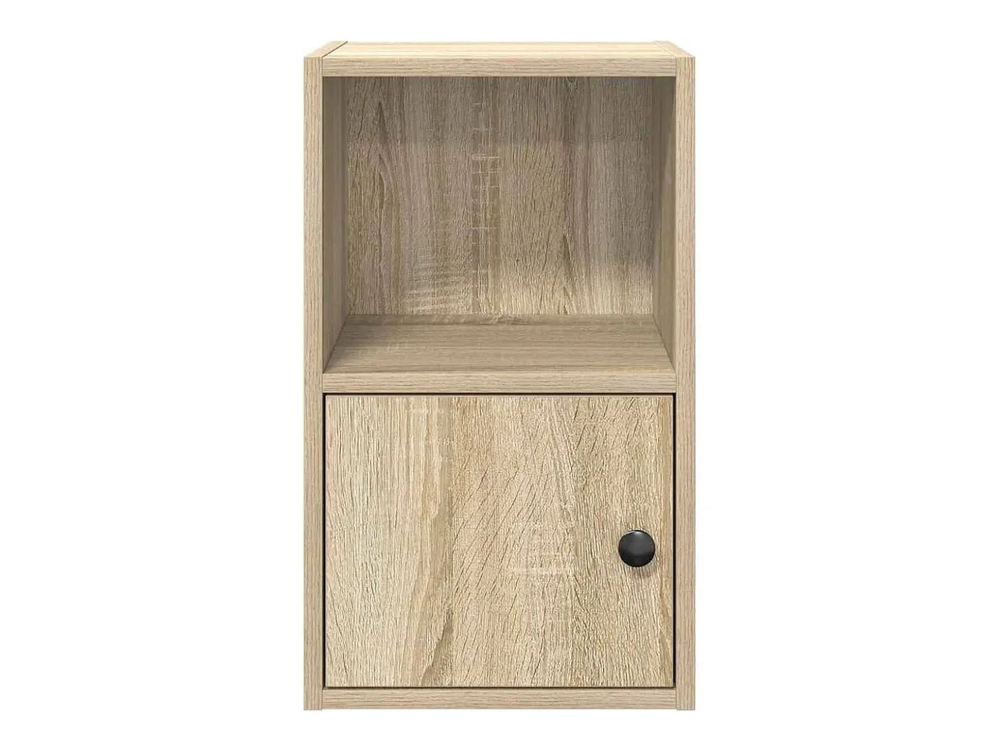 Estantería de madera de ingeniería roble sonoma 31x24x52 cm