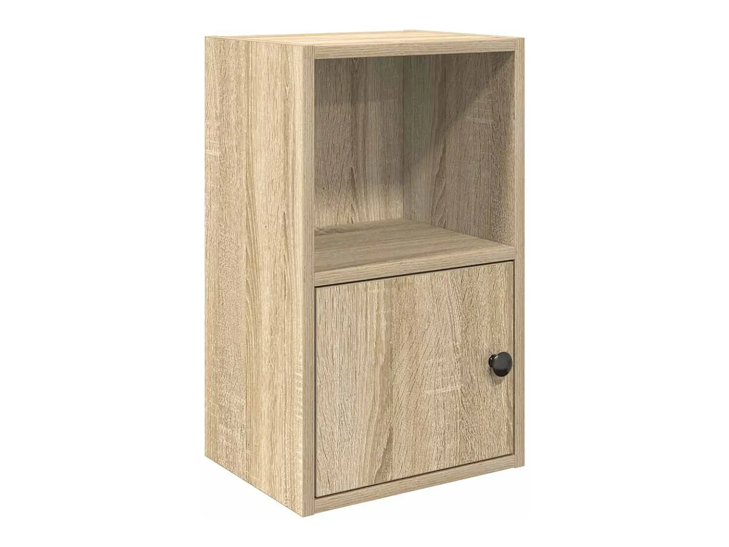 Estantería de madera de ingeniería roble sonoma 31x24x52 cm