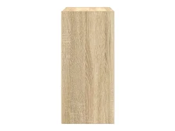 Estantería de madera de ingeniería roble sonoma 31x24x52 cm