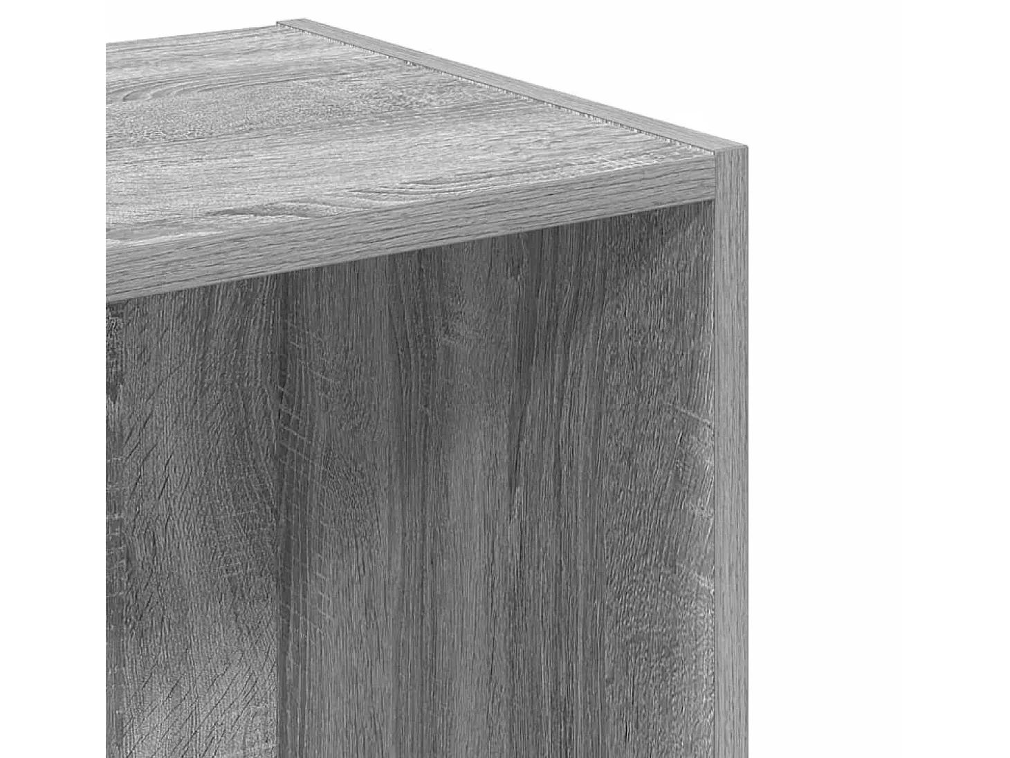 Estantería de madera de ingeniería gris Sonoma 40x30x152 cm