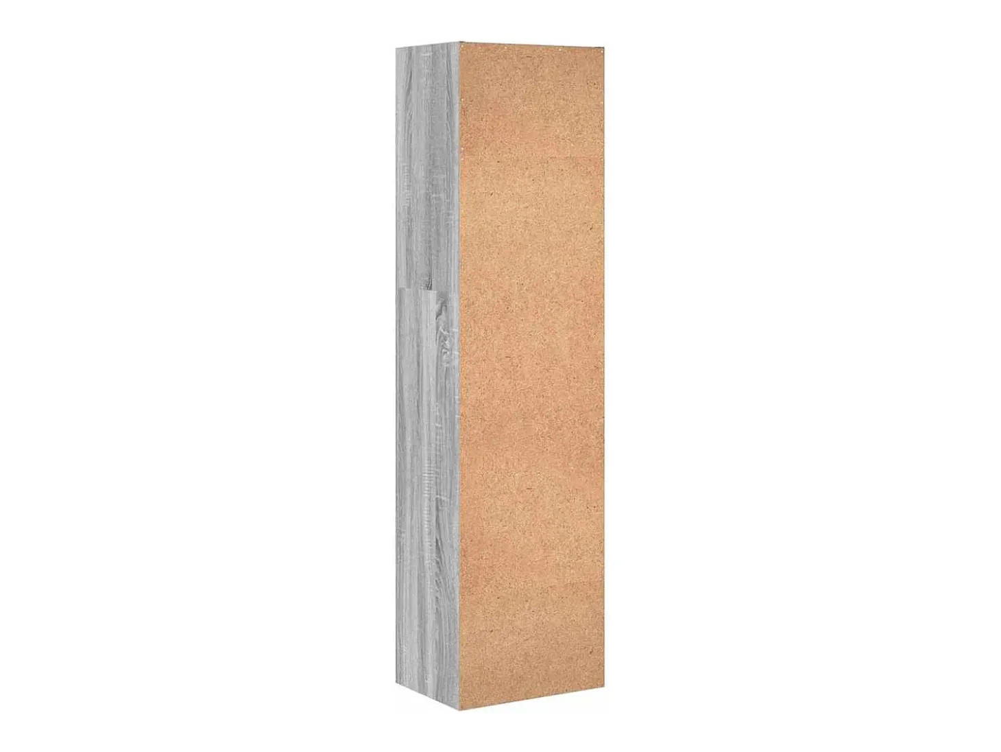Estantería de madera de ingeniería gris Sonoma 40x30x152 cm