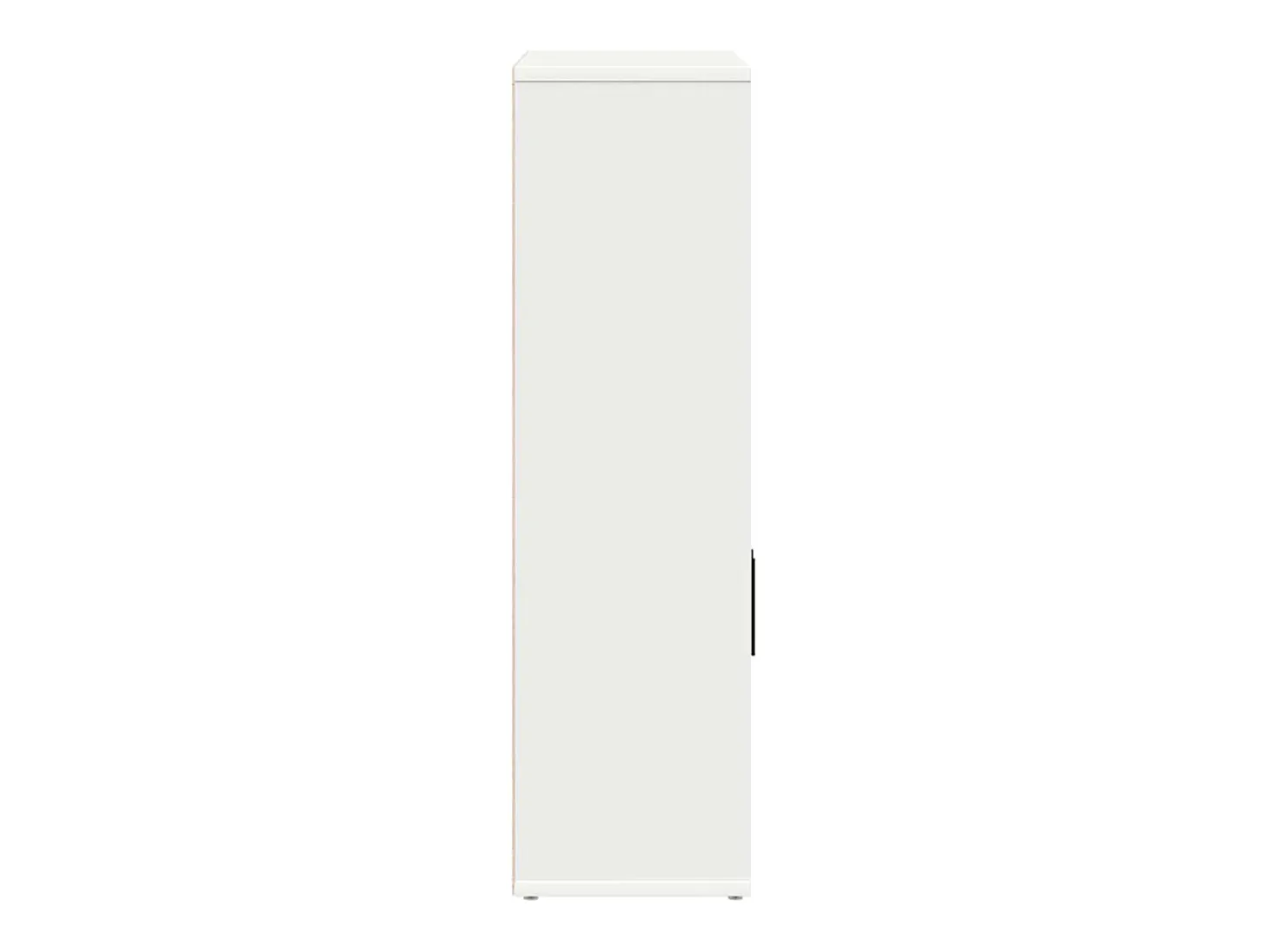 Estantería de madera de ingeniería blanca 60x24x85 cm