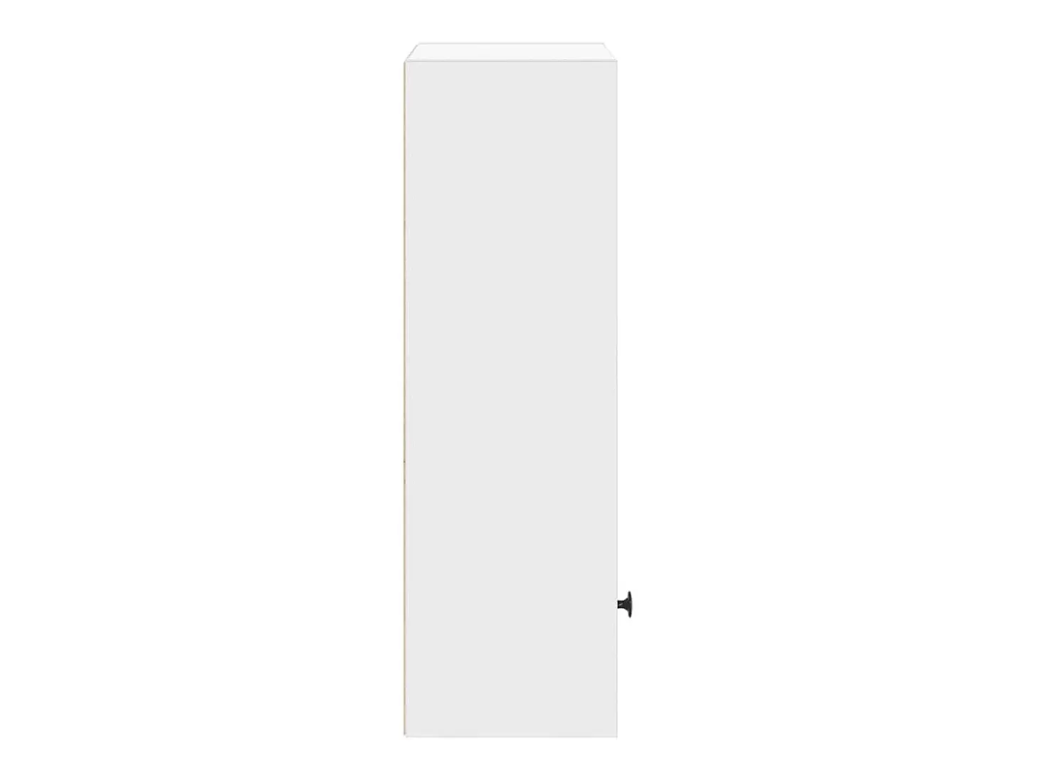 Estantería de madera de ingeniería blanca 31x24x77 cm