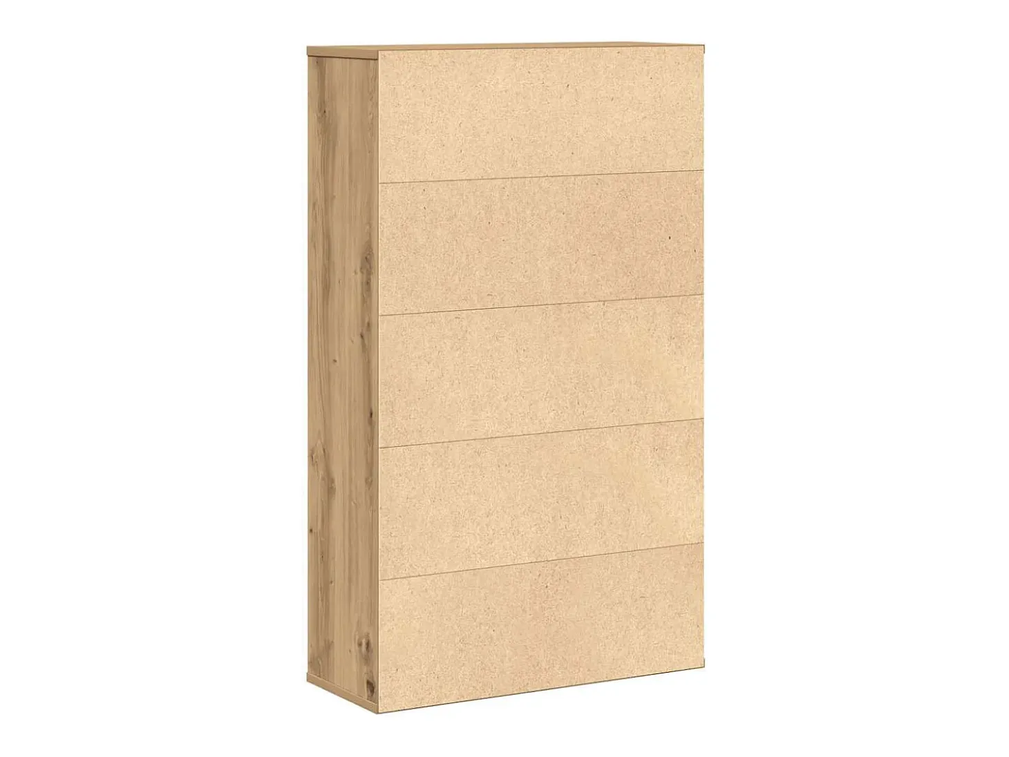 Estantería de madera de ingeniería roble artisan 60x24x101,5 cm