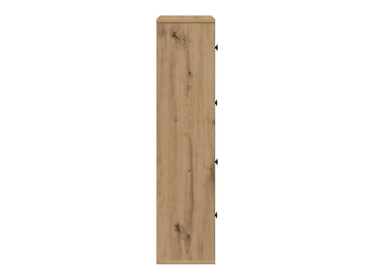 Estantería de madera de ingeniería roble artisan 60x24x101,5 cm