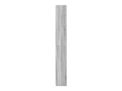 Estantería de madera de ingeniería gris Sonoma 40x24x176 cm