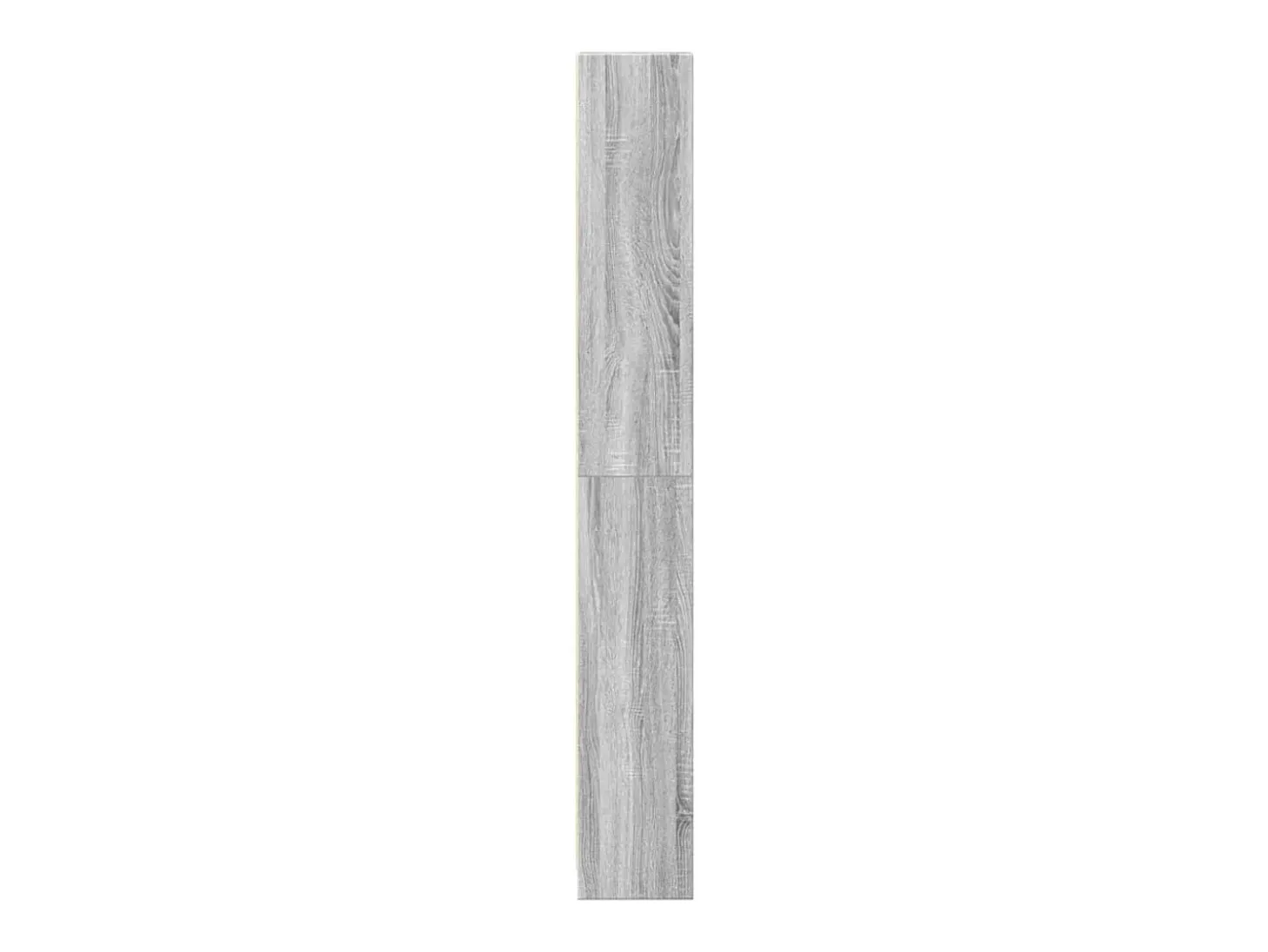 Estantería de madera de ingeniería gris Sonoma 40x24x176 cm