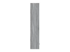 Estantería de madera de ingeniería gris Sonoma 40x36x189 cm