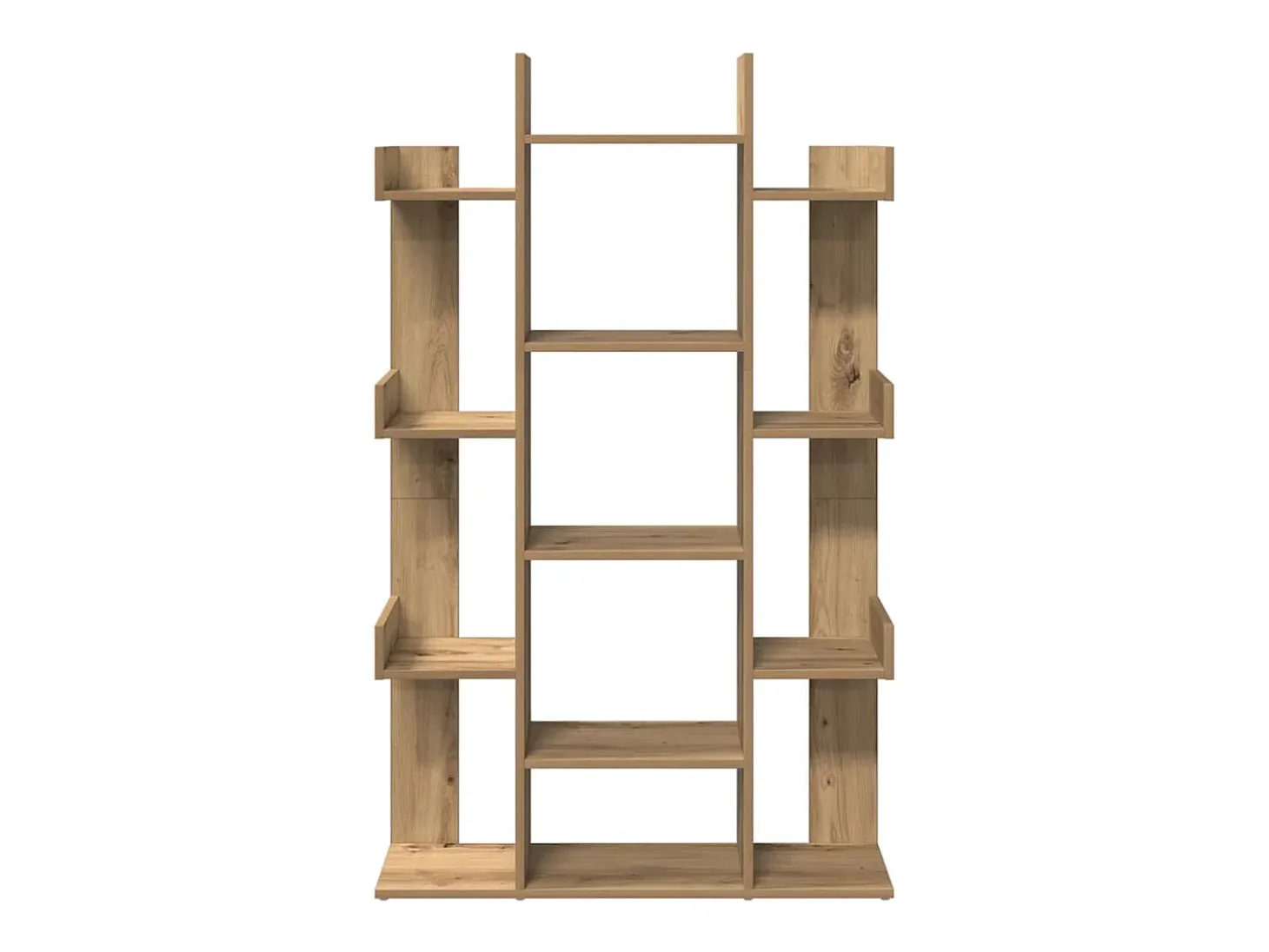 Estantería de madera de ingeniería roble artisan 86x25,5x140 cm