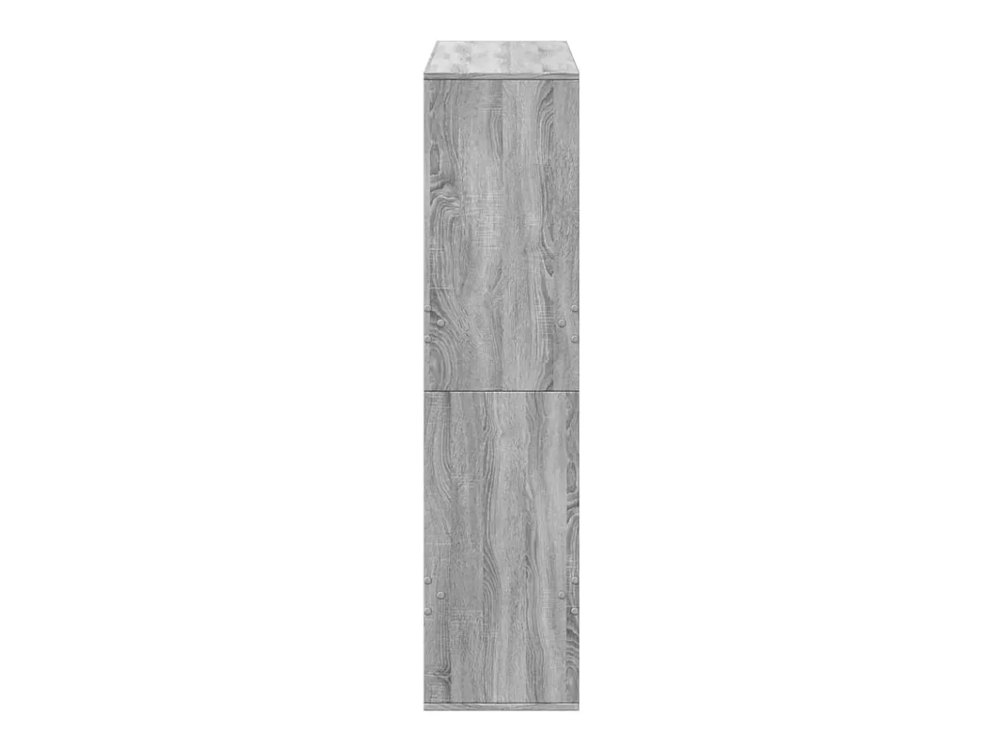 Estantería de madera de ingeniería gris Sonoma 100x33x135 cm