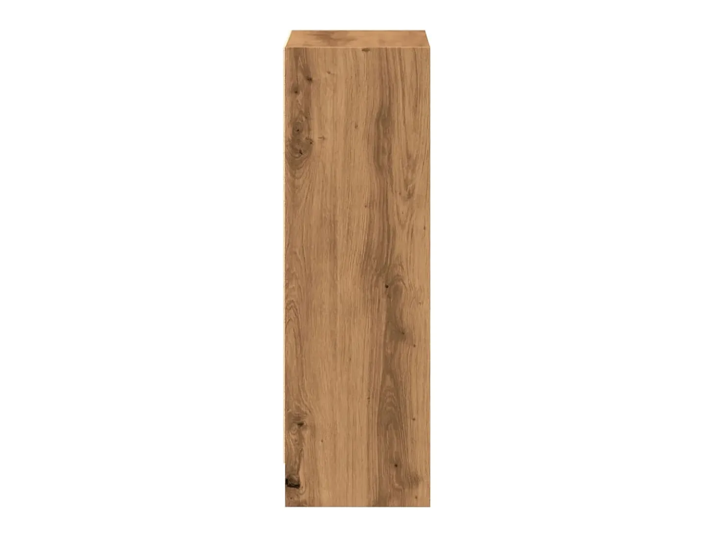 Estantería de madera de ingeniería roble artesanal 40x24x76 cm