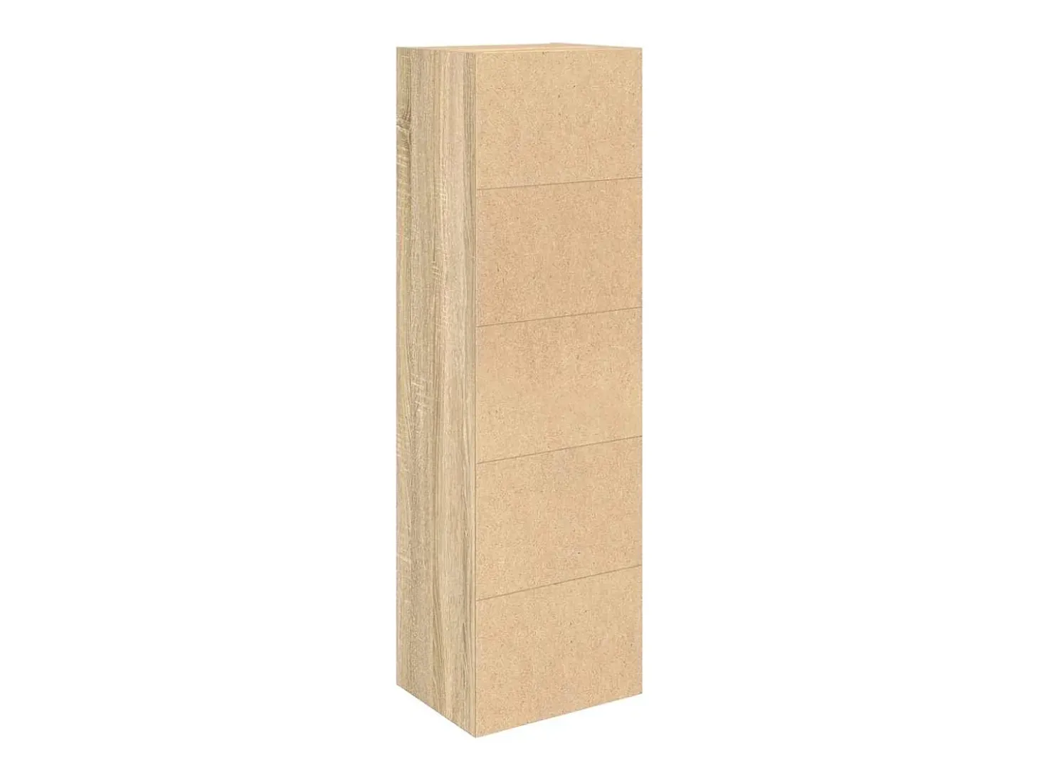 Estantería de madera de ingeniería roble sonoma 31x24x102 cm