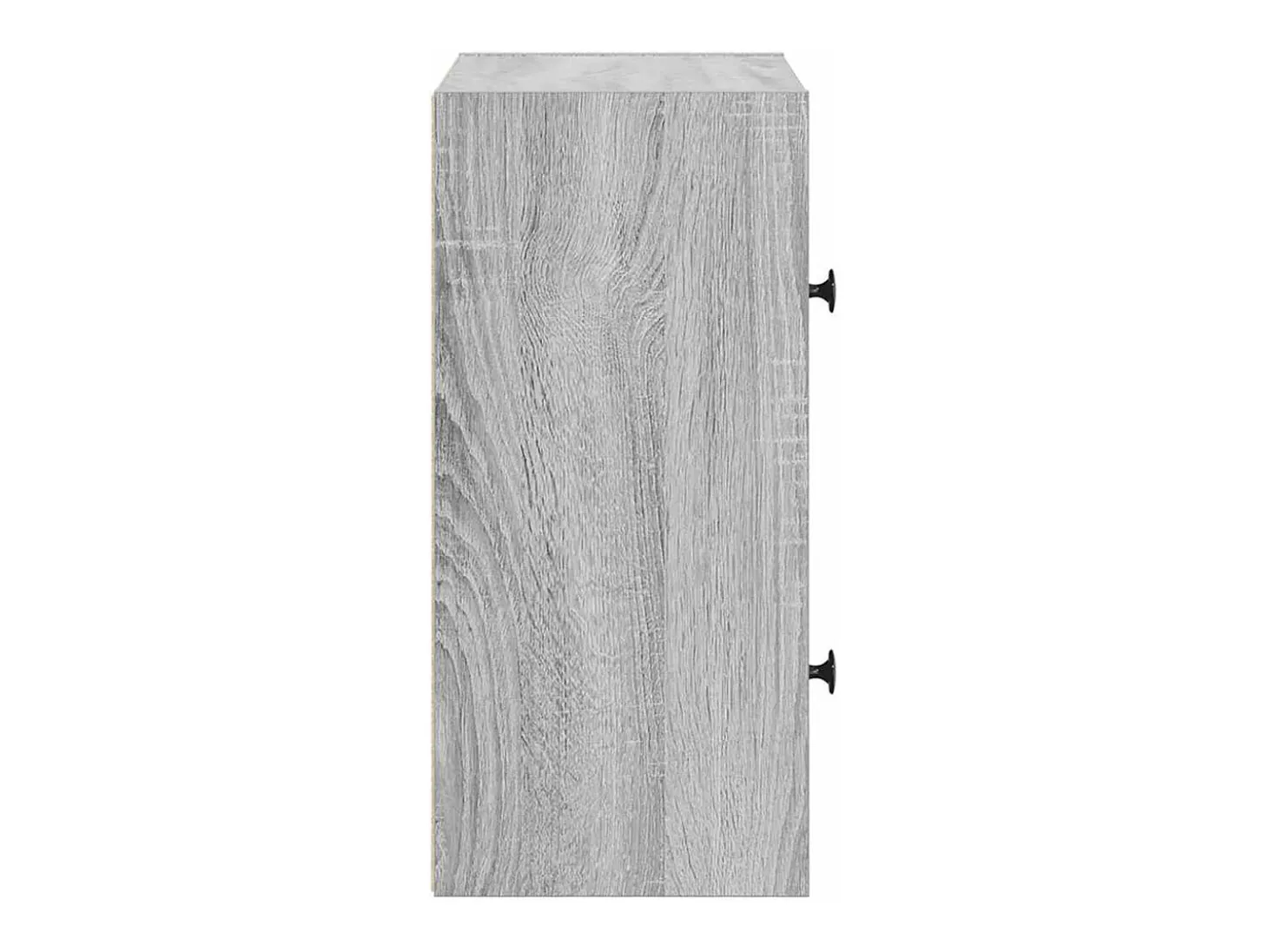Estantería de madera de ingeniería gris sonoma 40x24x52 cm