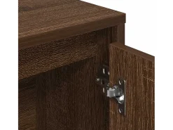 Estantería de madera de ingeniería marrón roble 89x24x101,5 cm