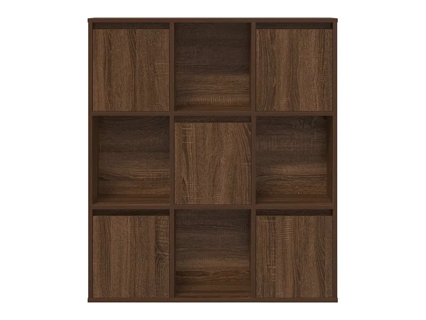 Estantería de madera de ingeniería marrón roble 89x24x101,5 cm