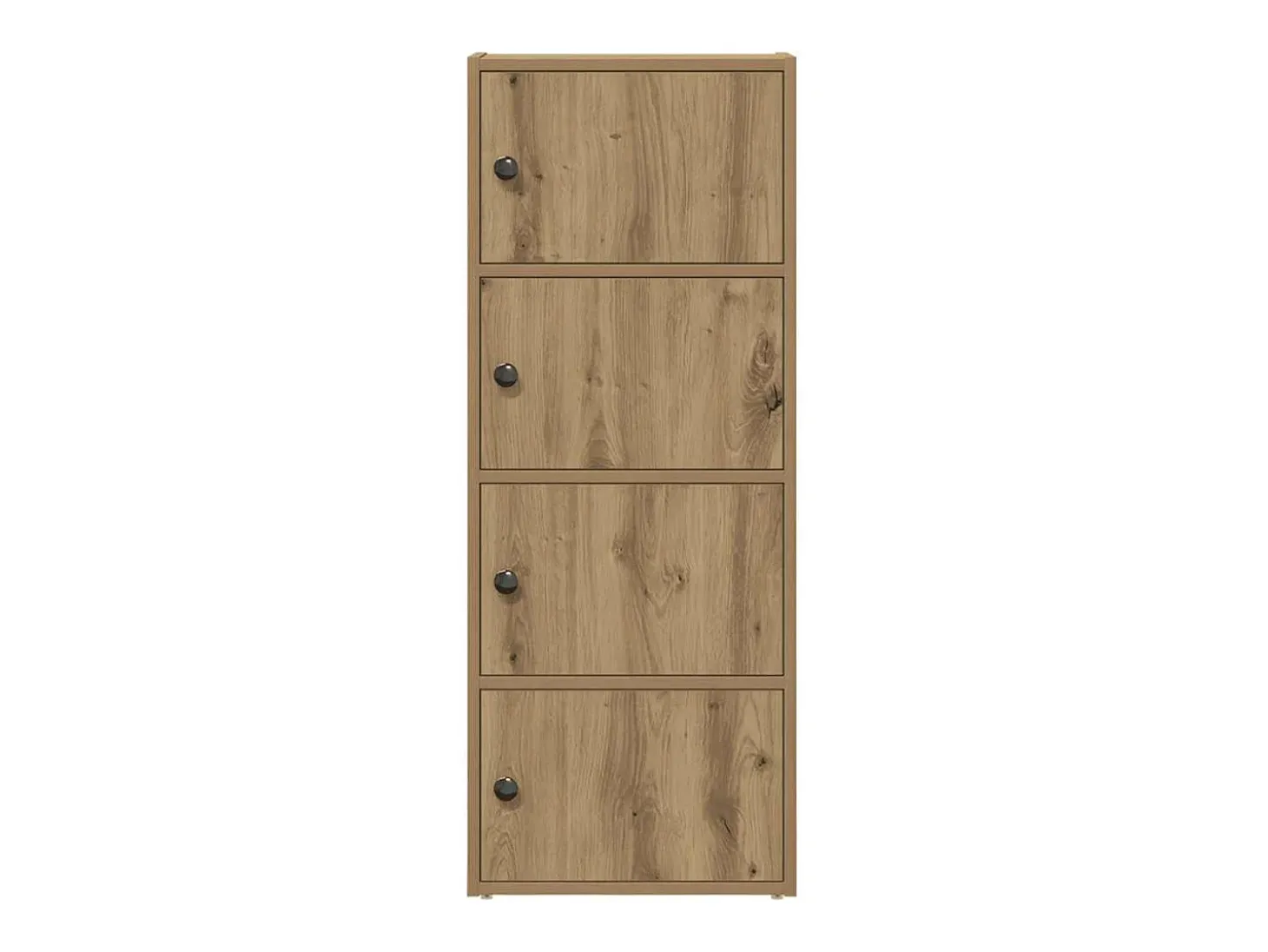 Estantería de madera de ingeniería roble artisan 40x24x102 cm