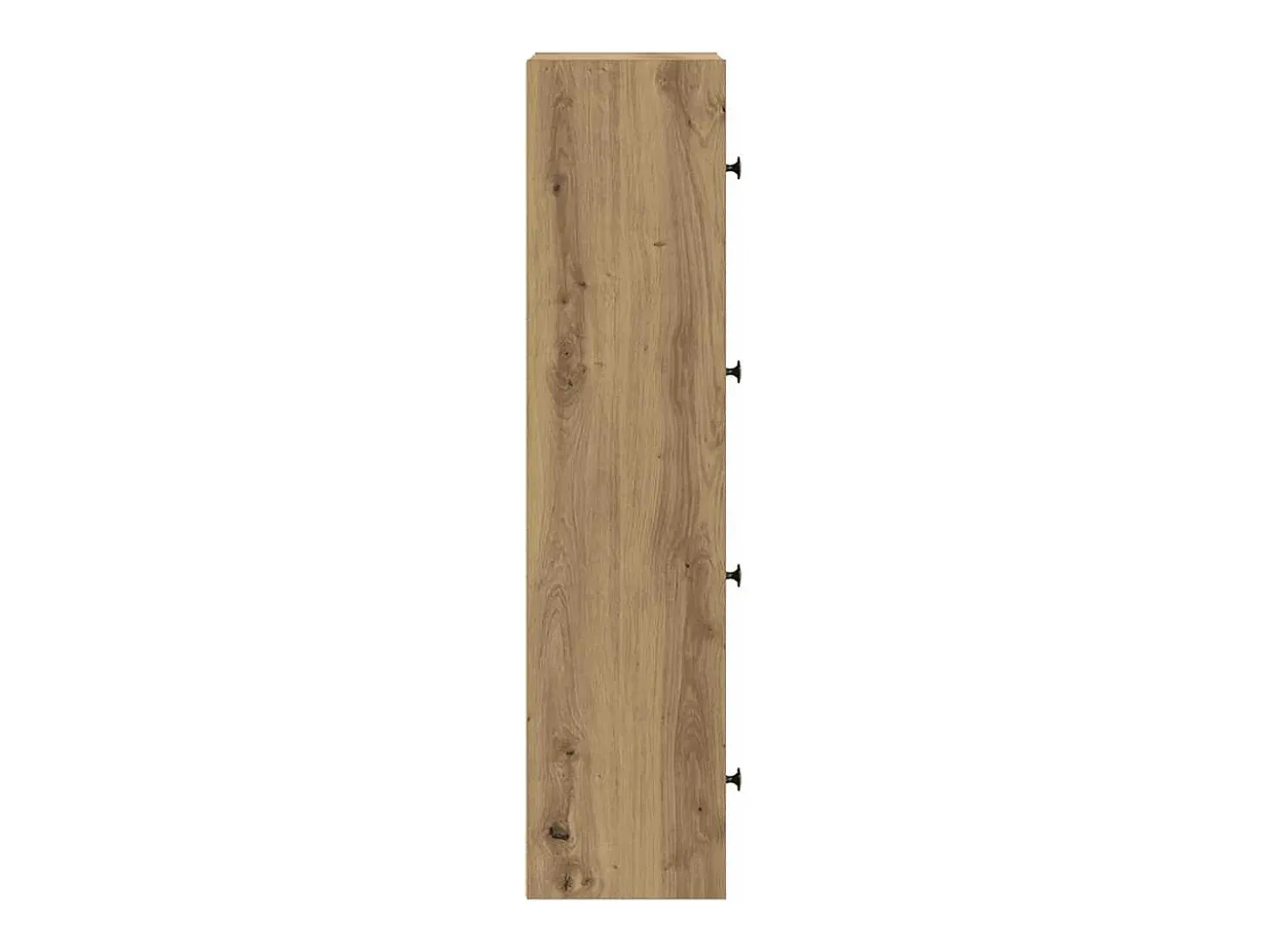 Estantería de madera de ingeniería roble artisan 40x24x102 cm