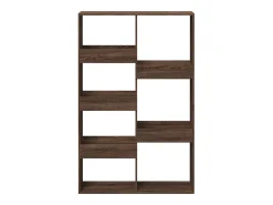 Estantería de madera de ingeniería marrón roble 100x33x155,5 cm