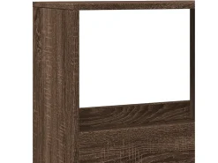 Estantería de madera de ingeniería marrón roble 100x33x155,5 cm