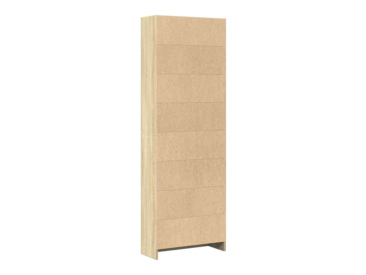 Estantería de madera de ingeniería roble Sonoma 60x24x176 cm