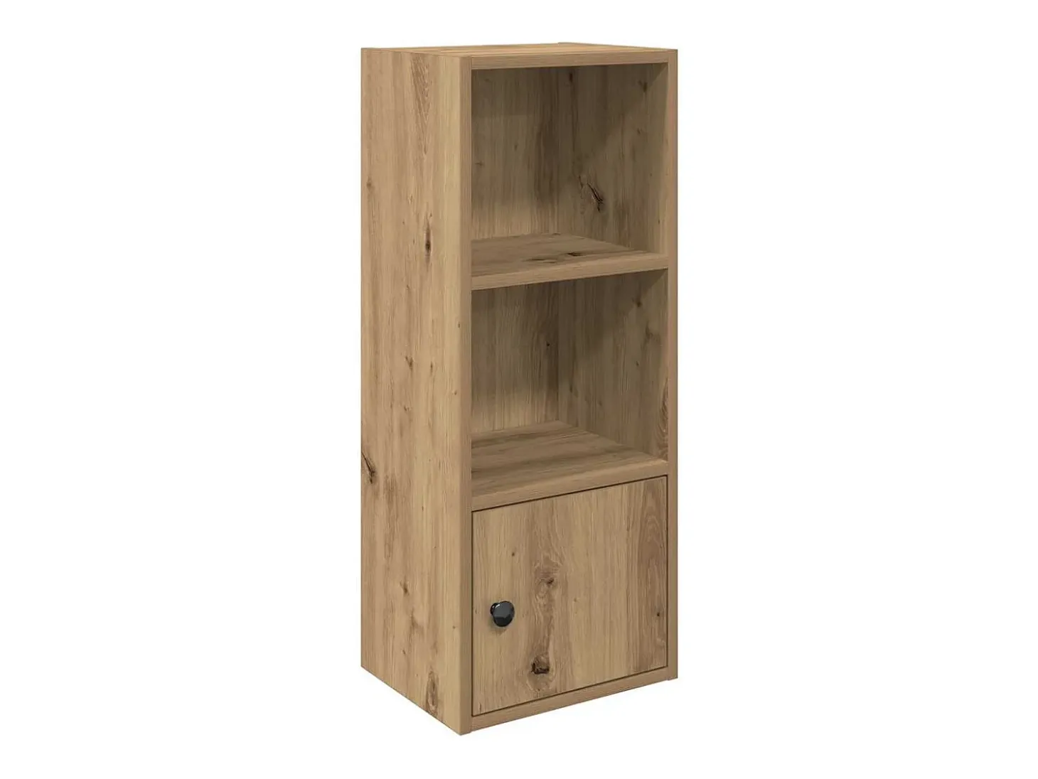 Estantería de madera de ingeniería roble artisan 31x24x77 cm