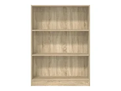 Estantería de madera de ingeniería roble Sonoma 80x24x109 cm