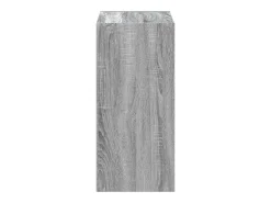 Estantería de madera de ingeniería gris Sonoma 68,5x32x68,5 cm