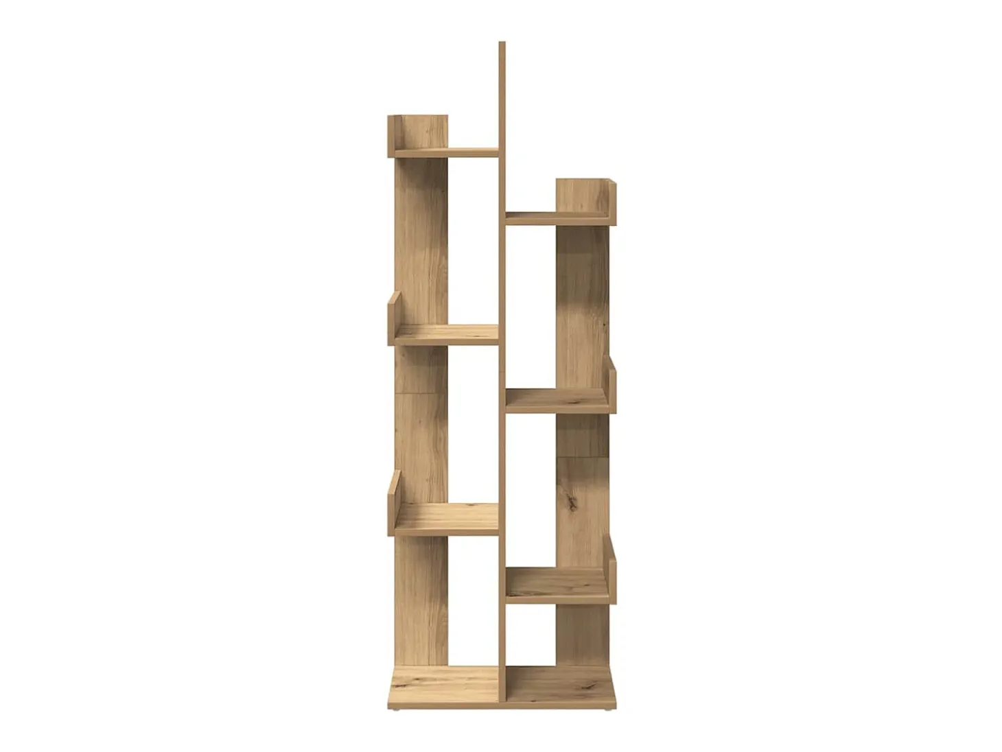 Estantería de madera de ingeniería roble artisan 48x25,5x140 cm