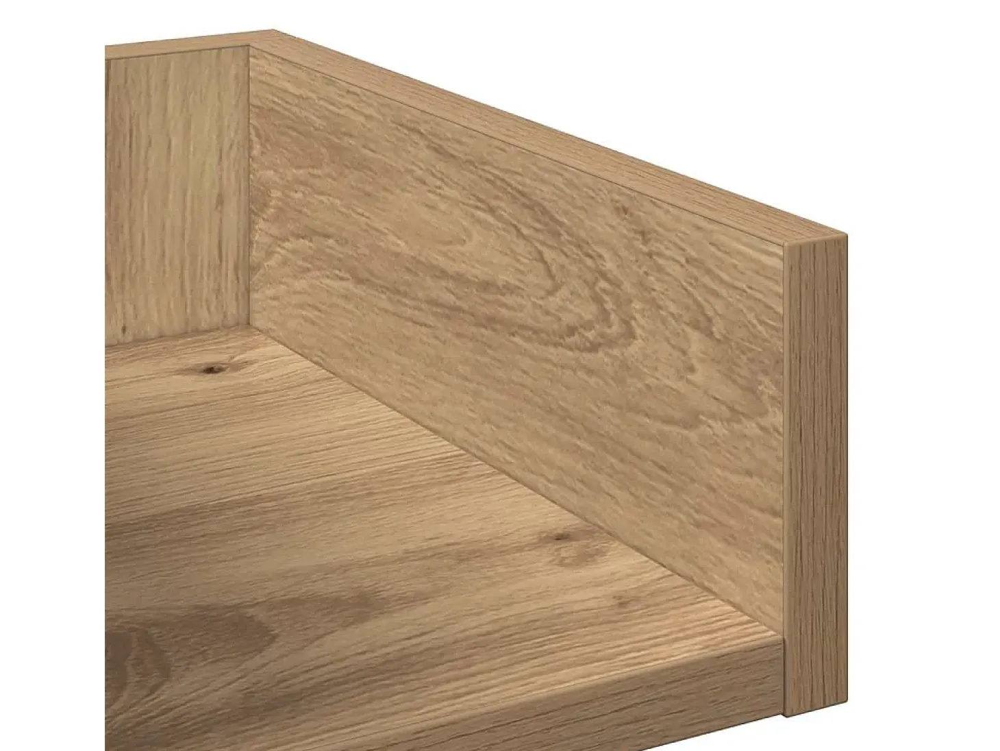 Estantería de madera de ingeniería roble artisan 48x25,5x140 cm